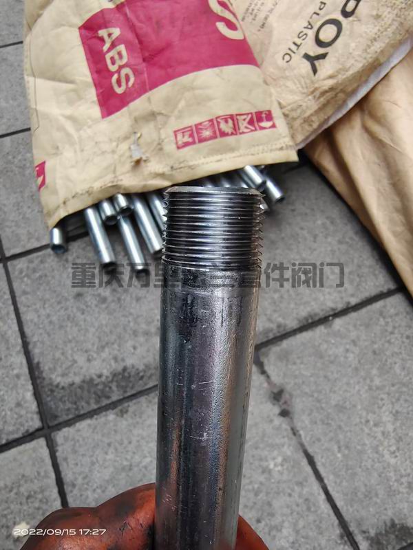 镀锌钢管 单丝头(图6)