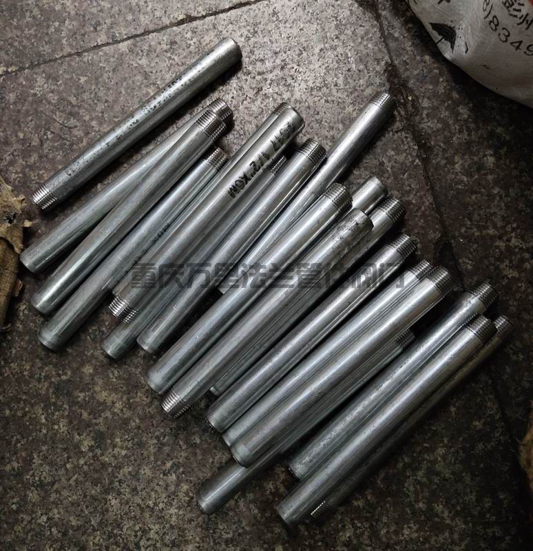 镀锌钢管 单丝头(图34)