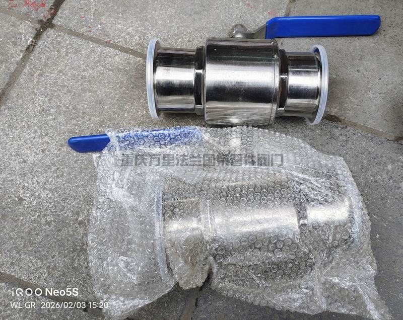 Q81F-10P快装卡盘直通球阀 不锈钢304(图5)