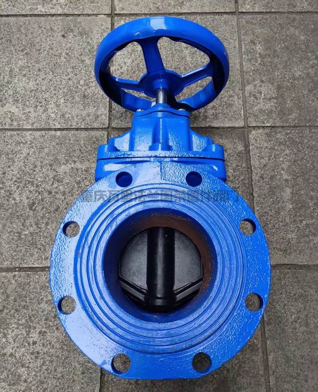 Z45X-16Q球墨铸铁暗杆软密封法兰闸阀 QT450(图8)