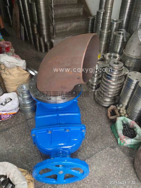 Z45X-16Q球墨铸铁暗杆软密封法兰闸阀 QT450(图18)