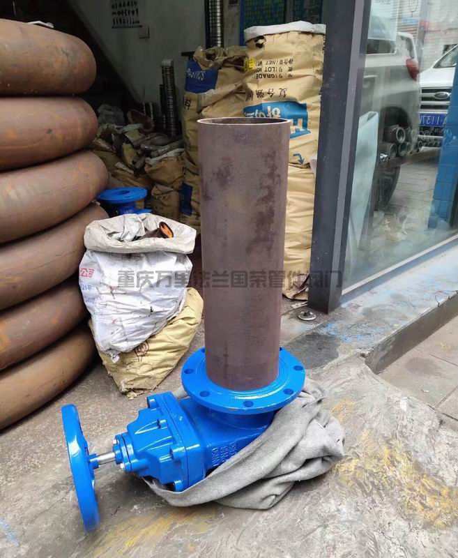 Z45X-16Q球墨铸铁暗杆软密封法兰闸阀 QT450(图13)