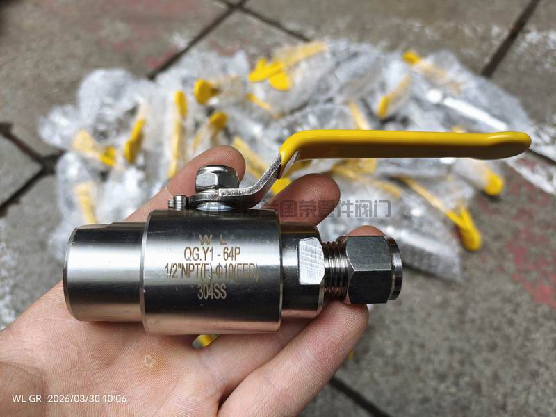 不锈钢内螺纹卡套气源球阀 (图7)