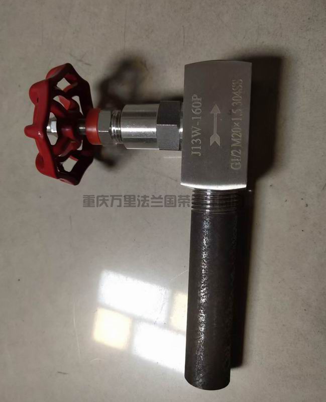 压力表针型阀J13W-160P-G1/2*M20*1.5(图1)