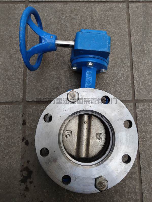 D371X-16Q球墨铸铁软密封对夹涡轮蝶阀(图5)