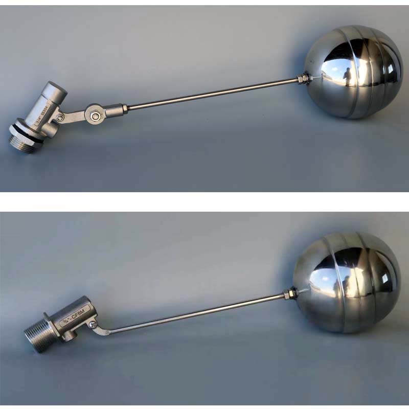 重庆铜 不锈钢可调节型、弯管、常规浮球阀(图1)
