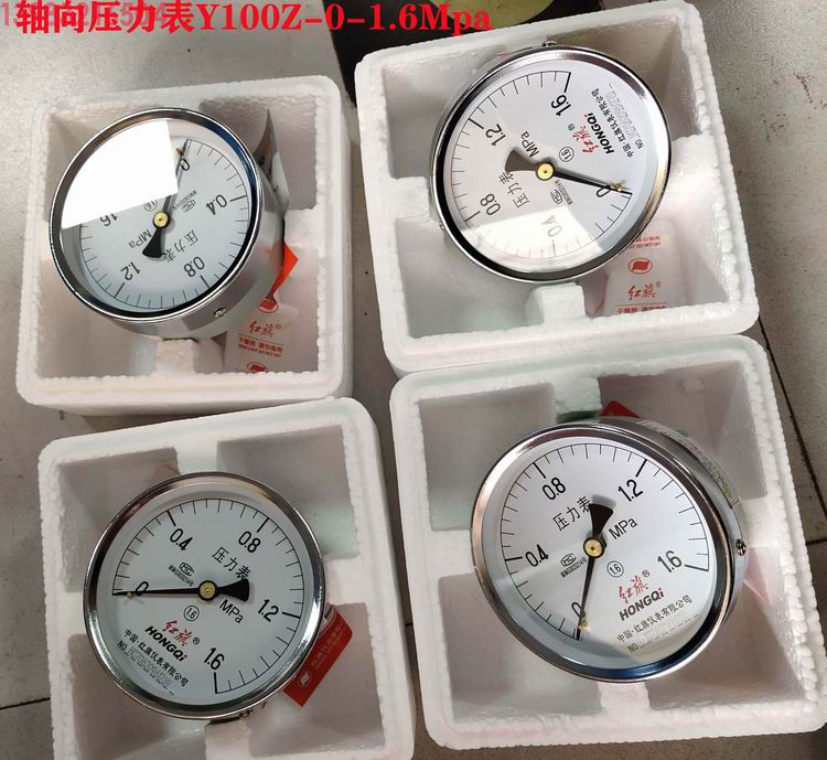 重庆红旗电接点压力表、真空表、耐震压力表、不锈钢压力表、膜盒压力表等(图2)