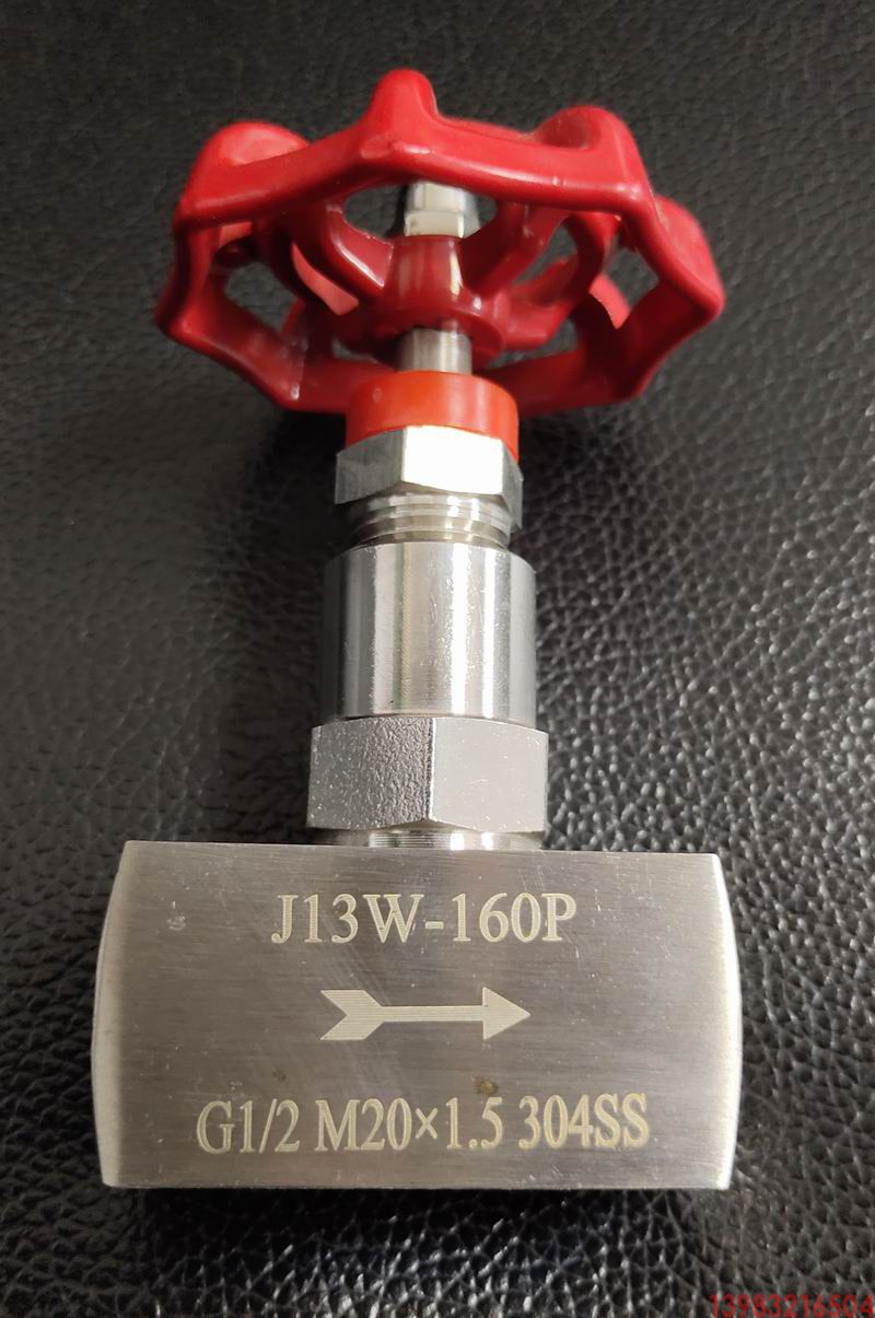 J13W-160P,J13H-160P,G1/2*M20*1.5,-G1/2*M14*1.5重庆内螺纹压力表专用针型阀(图1)