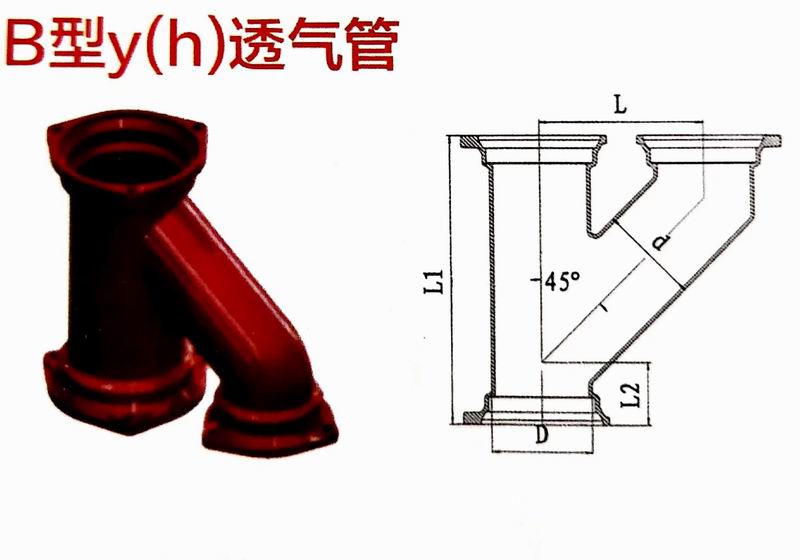 重庆柔性铸铁管材管件 重庆球墨铸铁管材管件(图18)