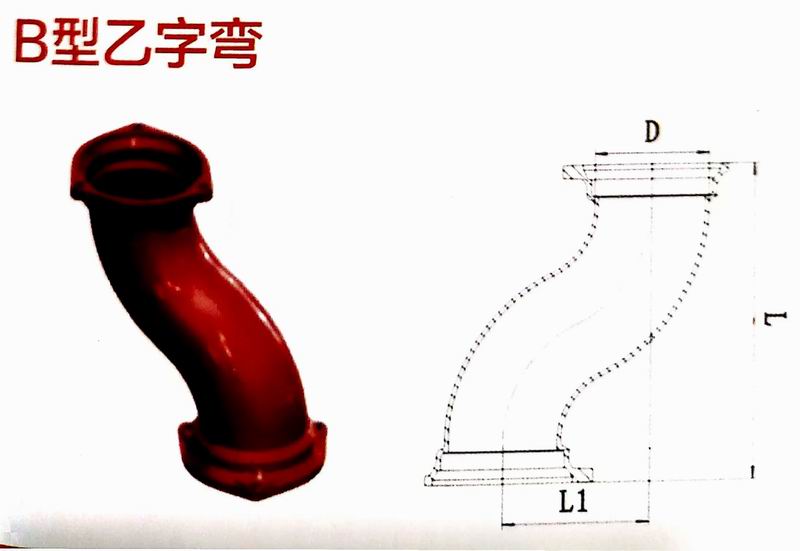 重庆柔性铸铁管材管件 重庆球墨铸铁管材管件(图20)