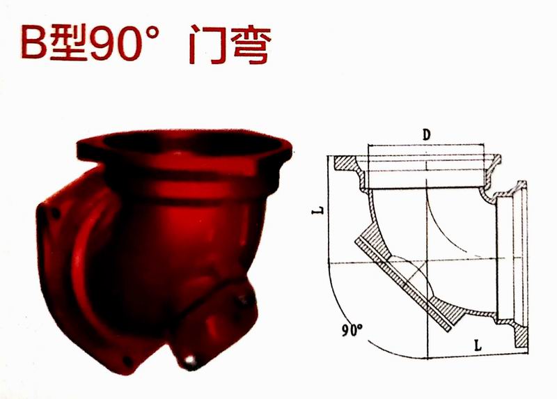 重庆柔性铸铁管材管件 重庆球墨铸铁管材管件(图19)